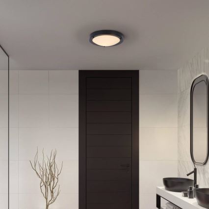 Osram - Plafonnier pour salle de bains BATHROOM CLASSIC 1xE27/15W/230V Ø 31 cm IP44