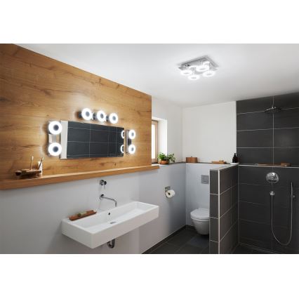 Osram - Plafonnier LED dimmable pour salle de bains SMART+ WAVE LED/24W/230V 3000-6500K IP44 Wi-Fi