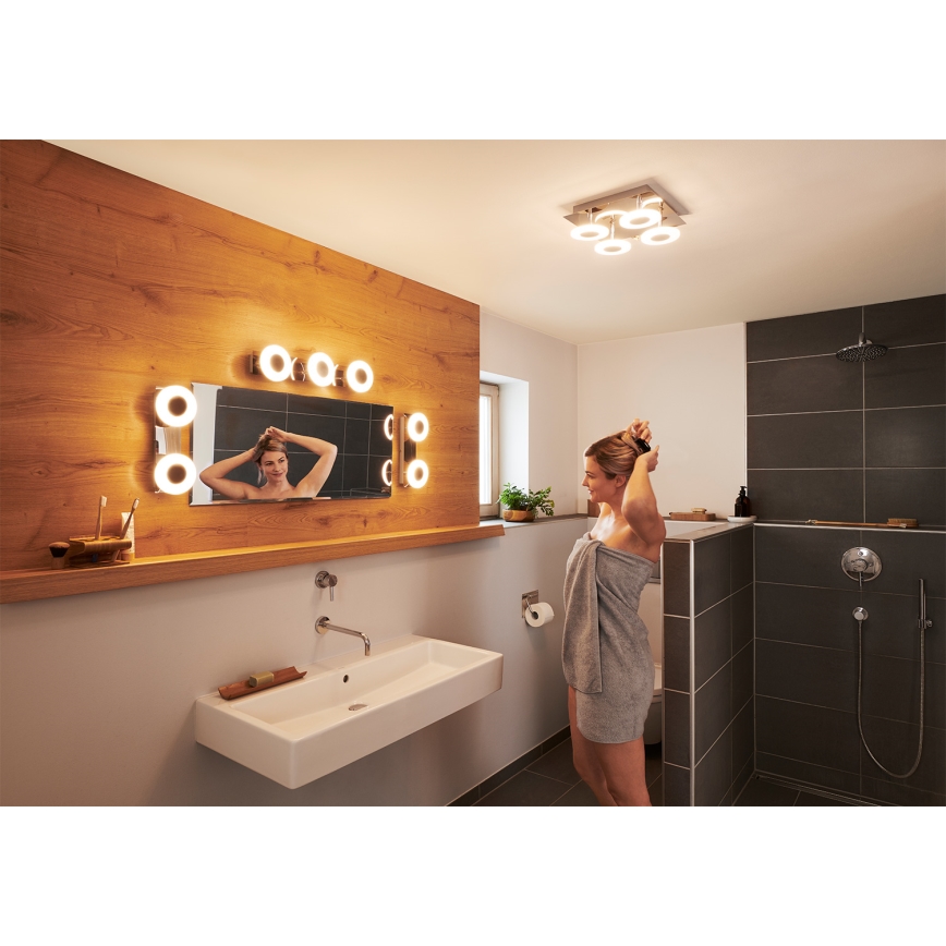 Osram - Plafonnier LED dimmable pour salle de bains SMART+ WAVE LED/24W/230V 3000-6500K IP44 Wi-Fi
