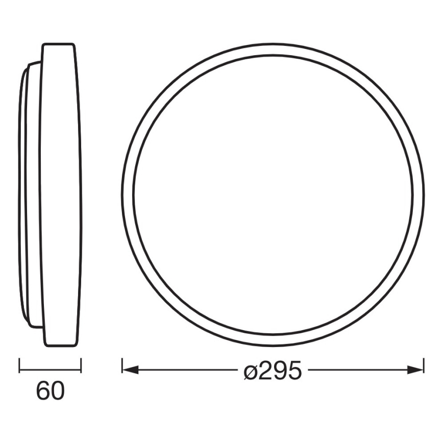 Osram - Plafonnier LED dimmable ORBIS ALISON LED/16W/230V Ø 29,5 cm beige