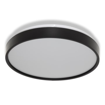 Osram - Plafonnier LED avec capteur crépusculaire CEILING LUXO LED/18W/230V Ø 32 cm noir