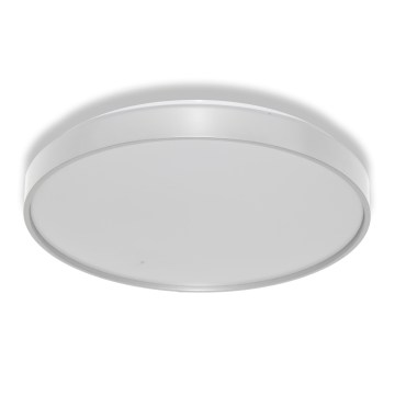 Osram - Plafonnier LED avec capteur crépusculaire CEILING LUXO LED/24W/230V Ø 38 cm argenté