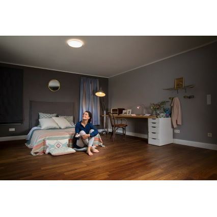 Osram - Plafonnier LED avec détecteur SILARA LED/22W/230V IP44