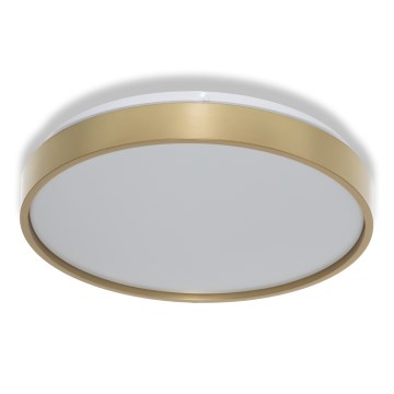 Osram - Plafonnier LED CEILING LUXO 18 W, 230 V, Ø 32 cm, doré, avec capteur crépusculaire