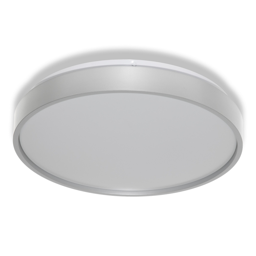 Osram - Plafonnier LED avec capteur crépusculaire CEILING LUXO LED/18W/230V Ø 32 cm argenté