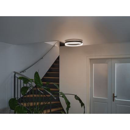 Osram - Plafonnier LED DECOR CIRCLE LED/25W/230V 3000/4000/6500K Ø 40 cm noir/blanc