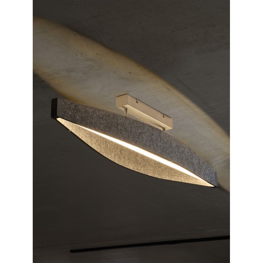 Osram - Plafonnier LED DECOR FLAT LED/23W/230V gris