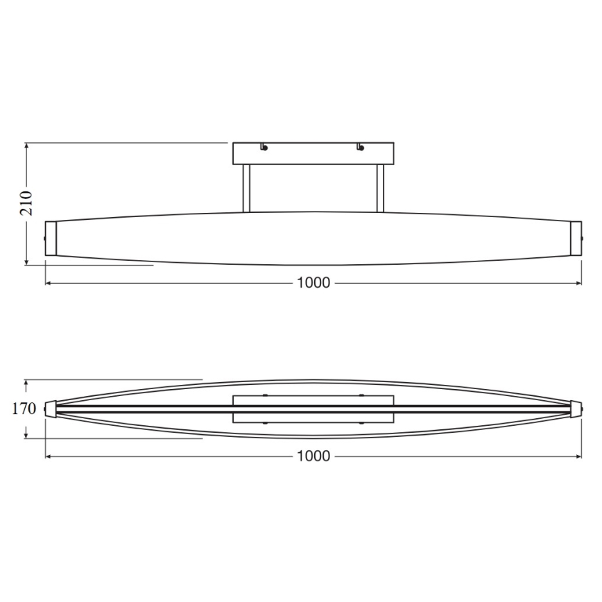 Osram - Plafonnier LED DECOR FLAT LED/23W/230V gris
