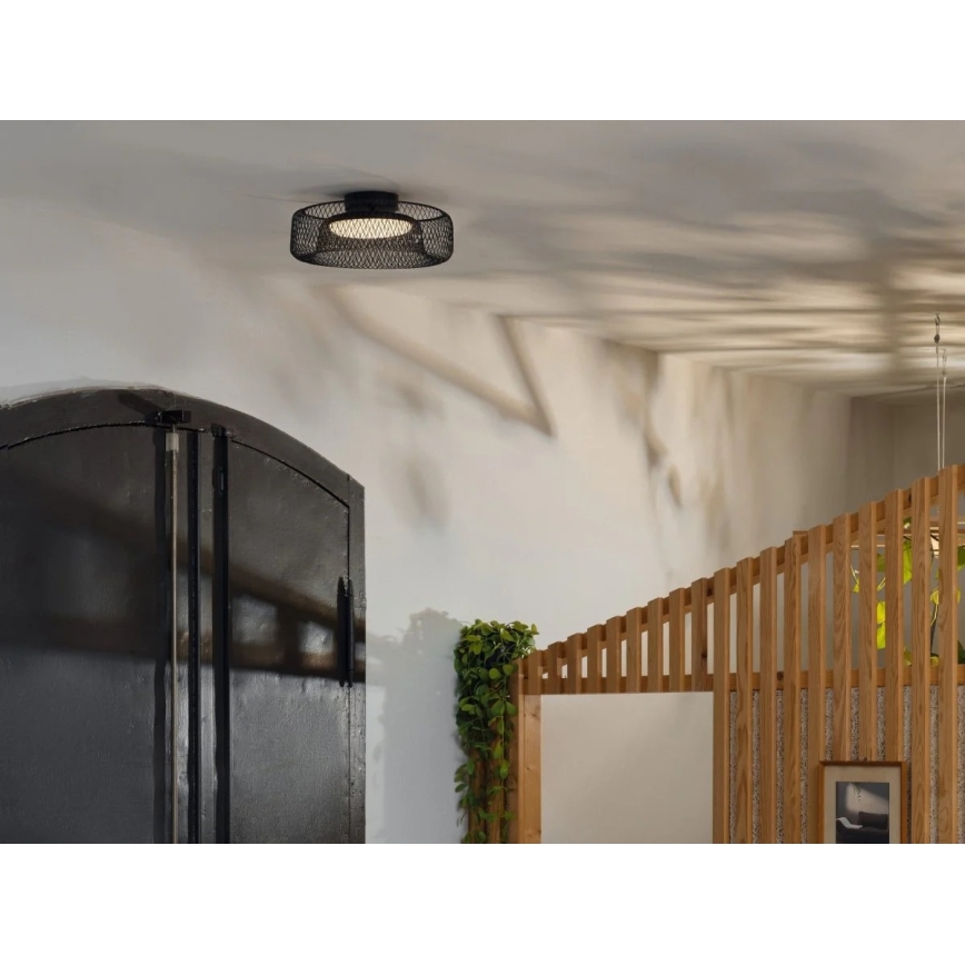 Osram - Plafonnier LED DECOR MESH LED/18,5W/230V Ø 30 cm noir