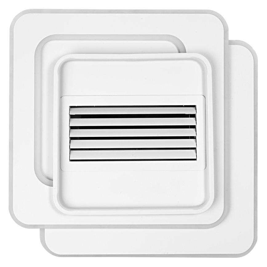 Osram - Plafonnier LED dimmable avec ventilateur de plafond, 55W/230V, 3000-6500K, blanc + télécommande