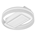 Osram - Plafonnier LED dimmable avec ventilateur (LED/55W/230V 3000-6500K), blanc + télécommande