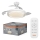 Osram - Plafonnier LED dimmable avec ventilateur PONIENTE LED/36W/230V 3000/4000/6500K + télécommande