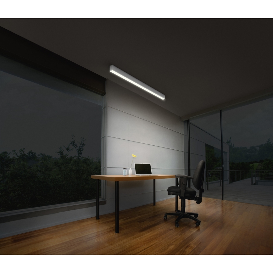 Osram - Plafonnier LED dimmable OFFICE LINE LED/11/20/30W/230V 4000K 112,6 cm blanc