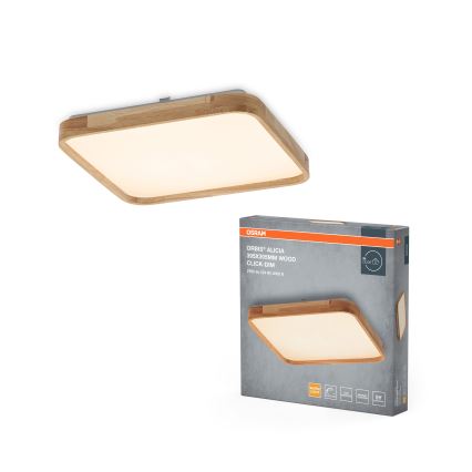 Osram - Plafonnier LED dimmable ORBIS ALICIA LED/24W/230V 39,5x39,5 cm beige