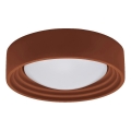 Osram - Plafonnier LED dimmable ORBIS CONCRETE LED/13W/230V Ø 30 cm marron/béton