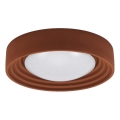 Osram - Plafonnier LED dimmable ORBIS CONCRETE LED/18W/230V Ø 40 cm marron/béton