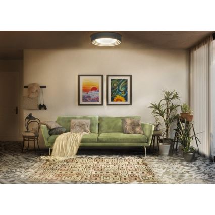 Osram - Plafonnier LED dimmable ORBIS CONCRETE LED/24,5W/230V Ø 50 cm gris/béton