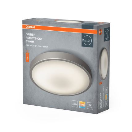 Osram - Plafonnier LED dimmable ORBIS LED/17W/230V 2700-6500 K Ø 31 cm + télécommande
