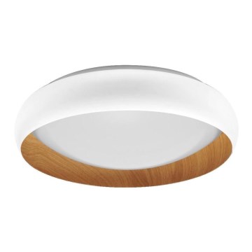 Osram - Plafonnier LED dimmable ORBIS LIVIA LED/24W/230V Ø 43 cm blanc/marron