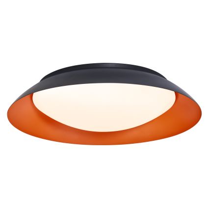 Osram - Plafonnier LED dimmable ORBIS PLATE LED/45W/230V Ø 48 cm orange/noir
