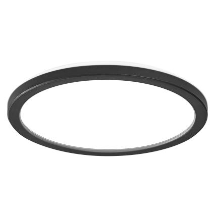 Osram - Plafonnier LED dimmable ORBIS ULTRA SLIM LED/15W/230V 3000K Ø 23,5 cm noir