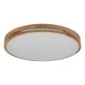 Osram - Plafonnier LED dimmable ORBIS WOODBURRY LED/24W/230V Ø 39 cm beige