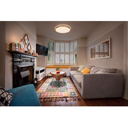 Osram - Plafonnier LED dimmable ORBIS WOODBURRY LED/36W/230V Ø 50 cm