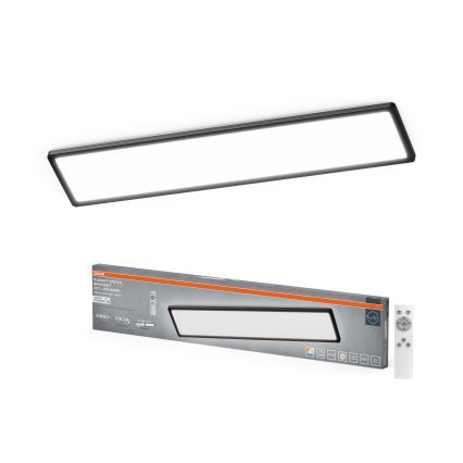 Osram - Plafonnier LED dimmable pour salle de bains PLANON EASYFIX LED/30W/230V 2600-6000K 20x98 cm IP54 noir + télécommande