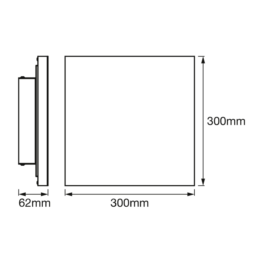 Osram - Plafonnier LED dimmable SMART+ FRAMELESS LED/20W/230V 3000-6500K 30x30 cm Wi-Fi