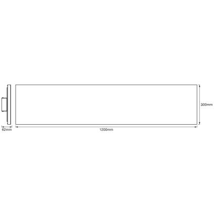 Osram - Plafonnier LED dimmable SMART+ FRAMELESS LED/40W/230V 3000-6500K Wi-Fi
