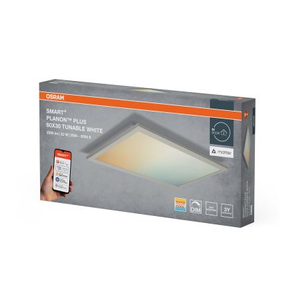Osram - Plafonnier LED à intensité variable SMART+ PLANON LED/22W/230V 60x30 cm 3000-6500K Wi-Fi