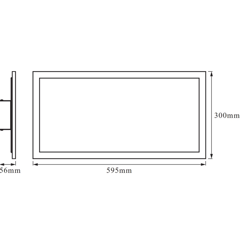 Osram - Plafonnier LED à intensité variable SMART+ PLANON LED/22W/230V 60x30 cm 3000-6500K Wi-Fi