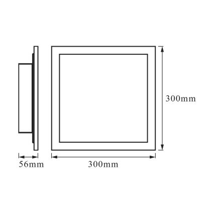 Osram - Plafonnier LED dimmable SMART+ PLANON LED/20W/230V 3000-6500K 30x30 cm Wi-Fi