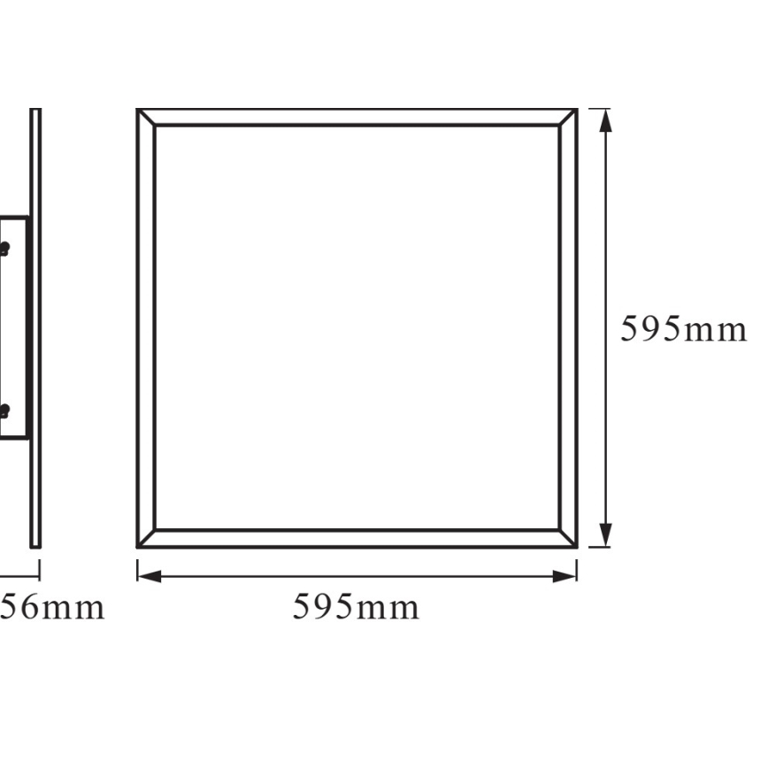 Osram - Plafonnier LED dimmable SMART+ PLANON LED/36W/230V 60x60 cm 3000-6500K Wi-Fi