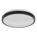 Osram - Plafonnier LED DISC pour salle de bains LED/18W/230V 3000/4000K Ø 30 cm IP44 noir