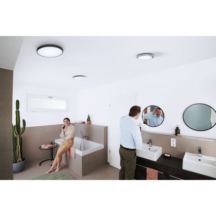 Osram - Plafonnier LED dimmable pour salle de bains SMART+ DISC LED/18W/230V 3000-6500K IP44 Wi-Fi