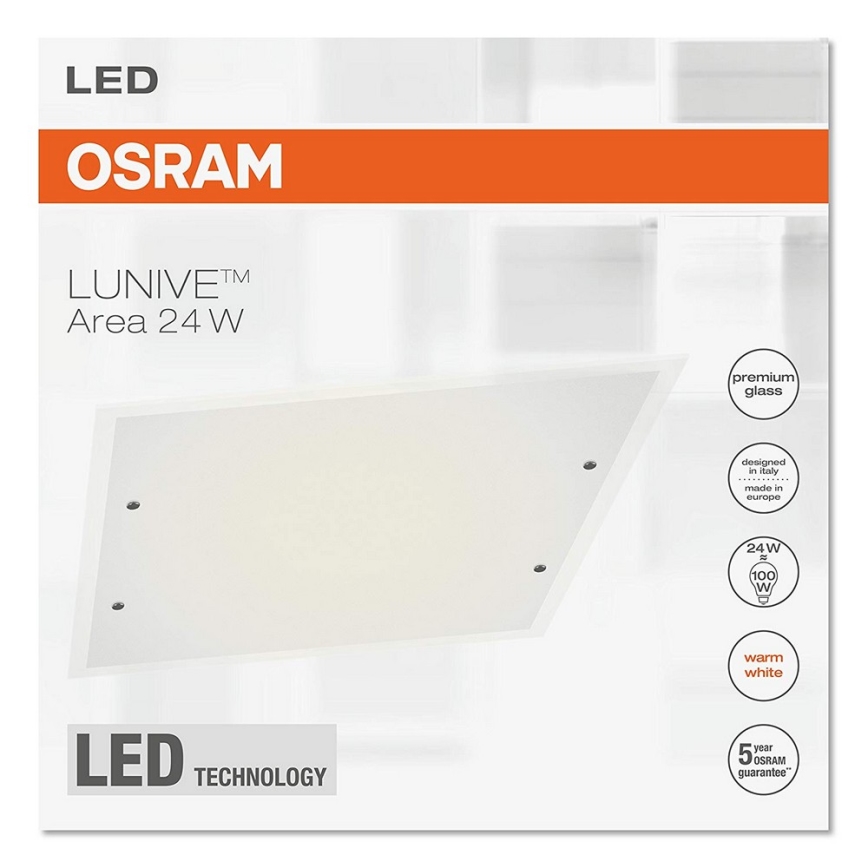 Osram - Plafonnier LED LUNIVE AREA LED/24W/230V
