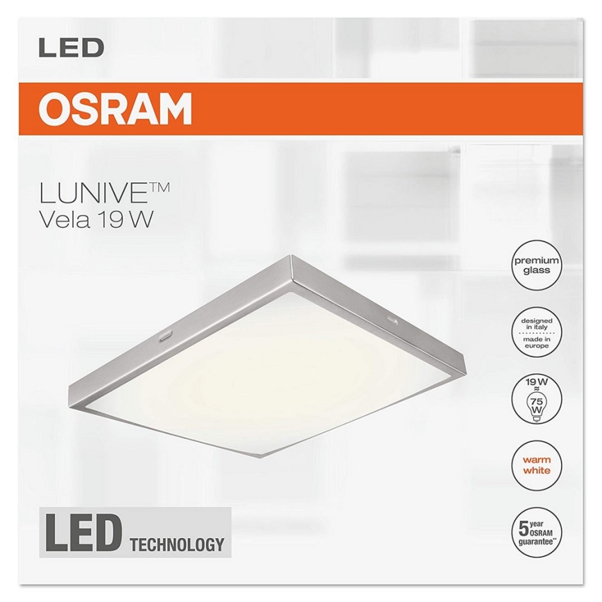 Osram - Plafonnier LED LUNIVE VELA LED/19W/230V