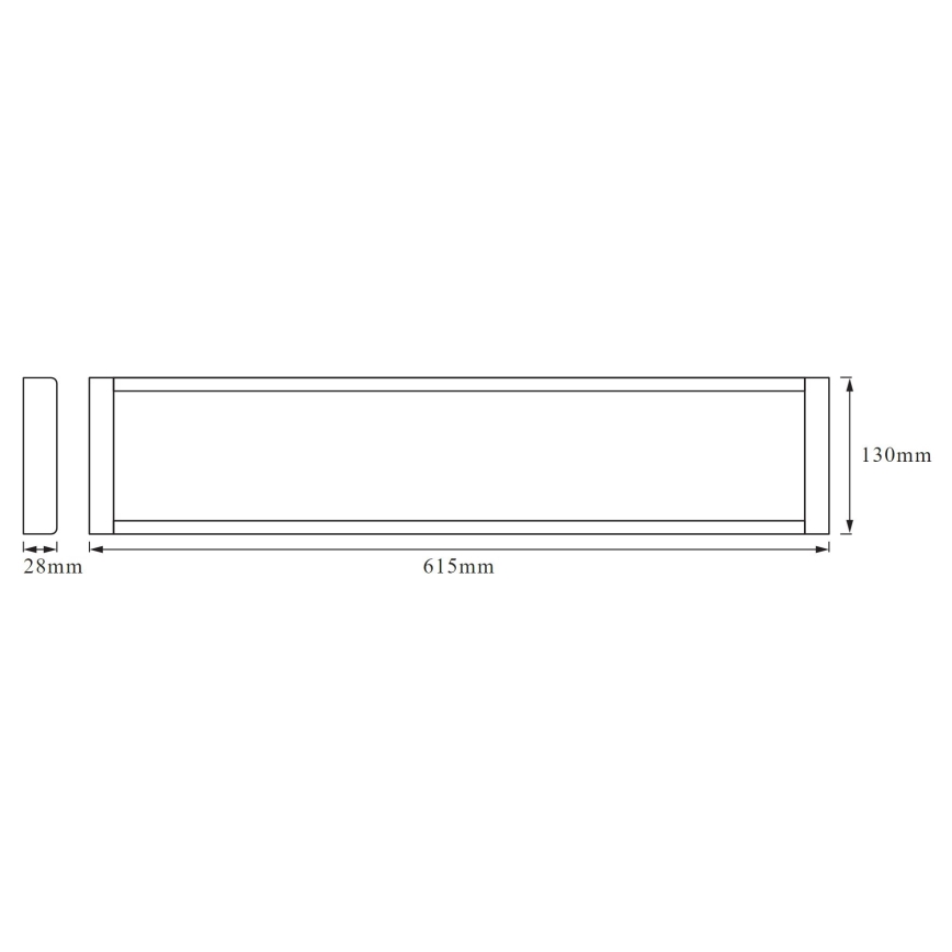 Osram - Plafonnier LED OFFICE LINE LED/25W/230V 61,5 cm