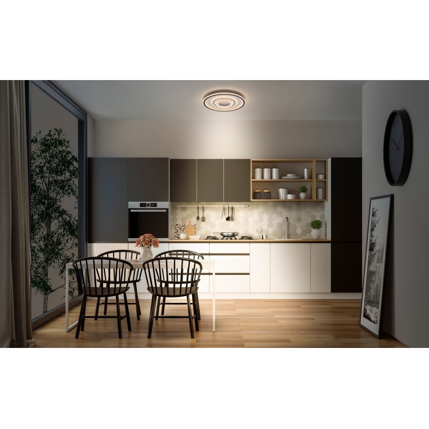 Osram - plafonnier LED ORBIS CRISTALLY LED/50W/230V 2700/4000/6000K Ø 43 cm blanc/noir