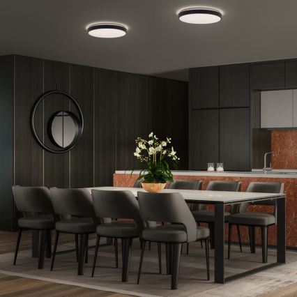 Osram - Plafonnier LED ORBIS LONDON LED/16W/230V Ø 28 cm noir