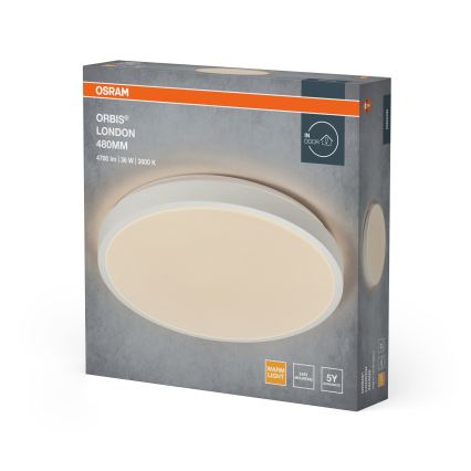 Osram - Plafonnier LED ORBIS LONDON LED/36W/230V Ø 48 cm blanc