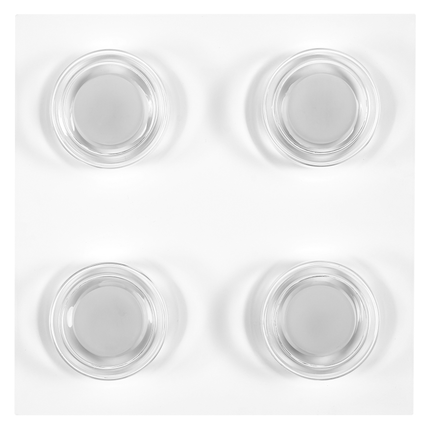 Osram - Plafonnier LED pour salle de bains ORBIS FLAME 4xLED/5,5W/230V 3000/4000K IP44 blanc