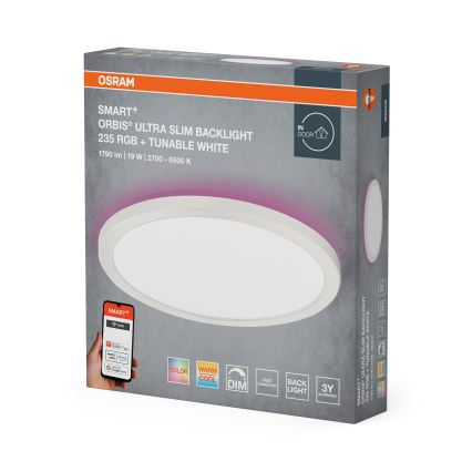 Osram - Plafonnier LED RGBW dimmable SMART+ ORBIS LED/19W/230V Ø 23,5 cm 2700-6500K Wi-Fi