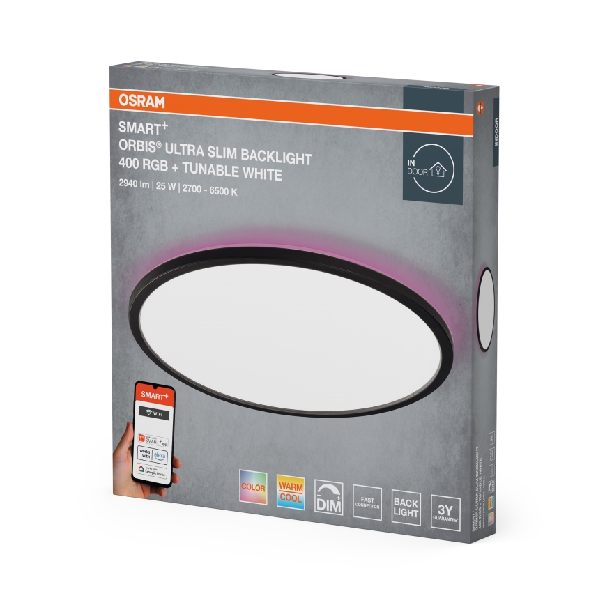 Osram - Plafonnier LED RGBW dimmable SMART+ ORBIS LED/25W/230V Ø 40 cm 2700-6500K Wi-Fi