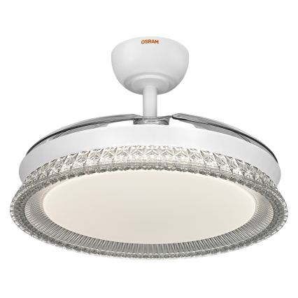 Osram - LED RGB Plafonnier dimmable avec ventilateur CIERZO LED/35W/230V 3000-6500K + télécommande