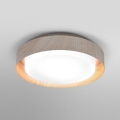 Osram - Plafonnier ORBIS MADRID 2xE27/10W/230V, diam. 29 cm, décor bois