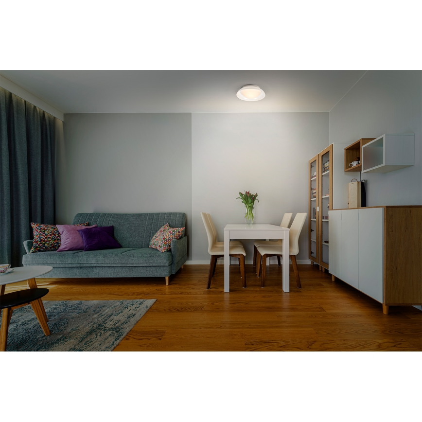 Osram - Plafonnier ORBIS MILAN 2xE27/10W/230V Ø 30,5 cm, marron