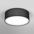 Osram - Plafonnier ORBIS PARIS 1xE27/25W/230V Ø 30 cm noir