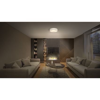 Osram - Plafonnier ORBIS PARIS 3xE27/25W/230V Ø 48 cm crème
